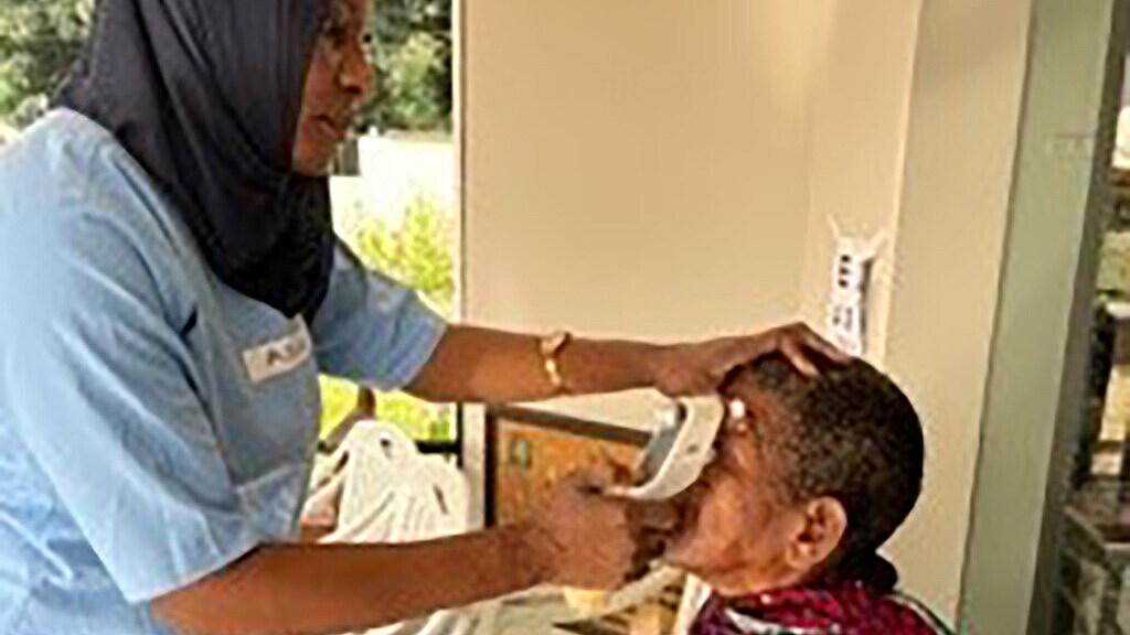 Behandlung am Patienten